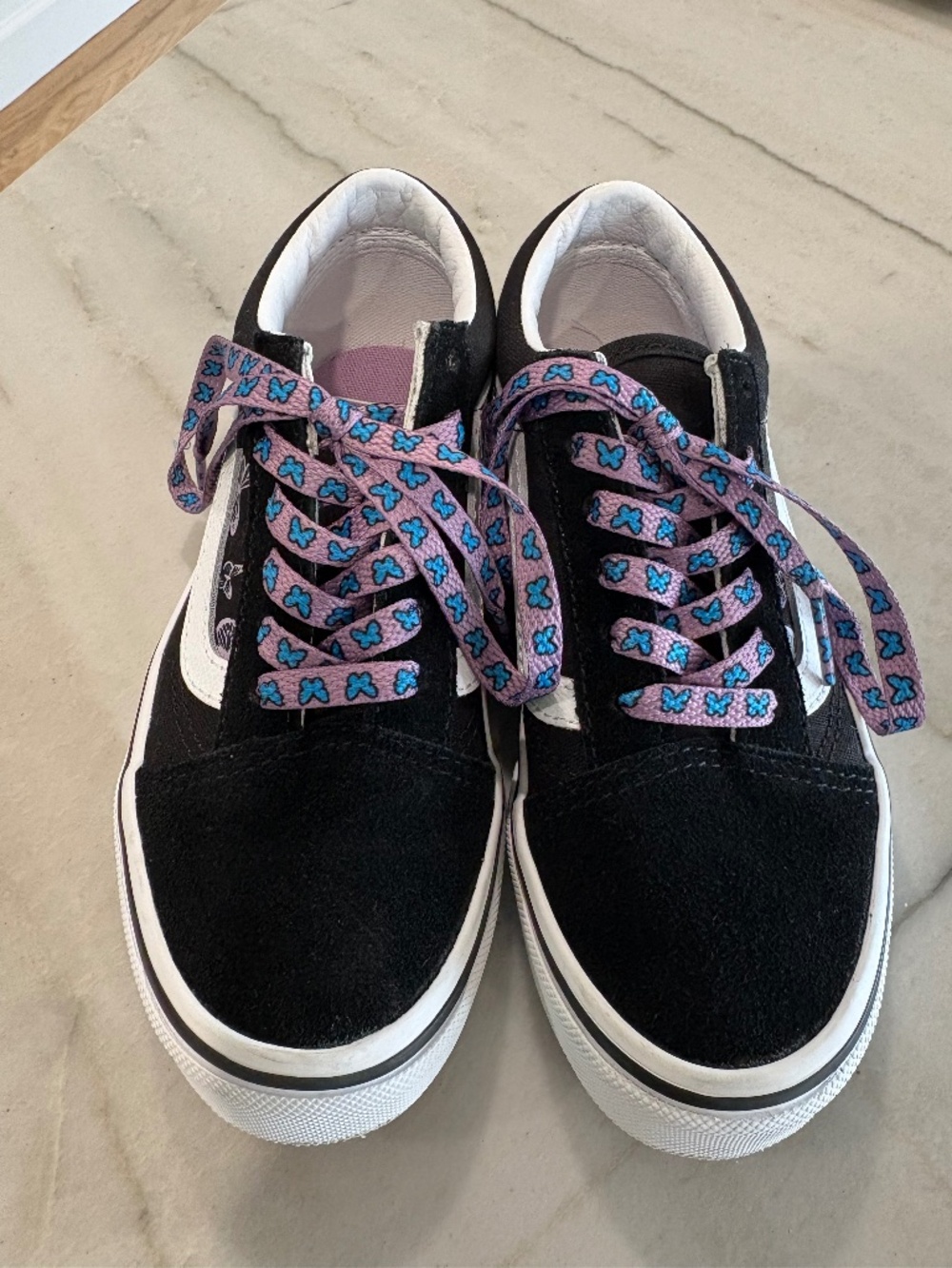 Vans Old Skool Kids Butterfly size 13 NEW